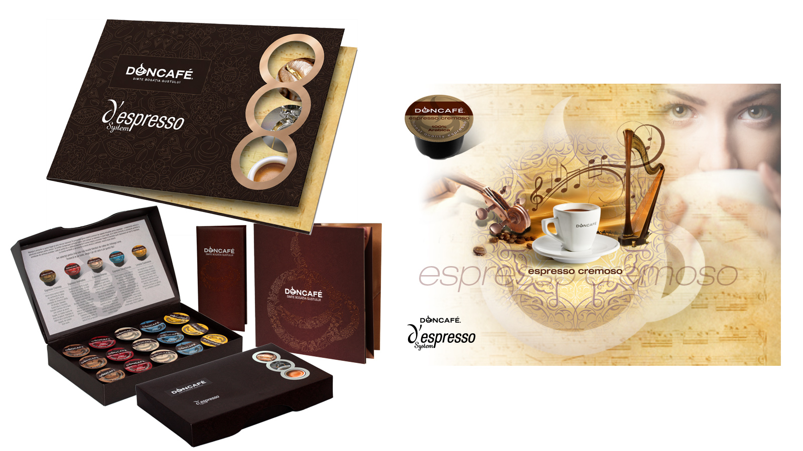 Doncafé capsules POSM